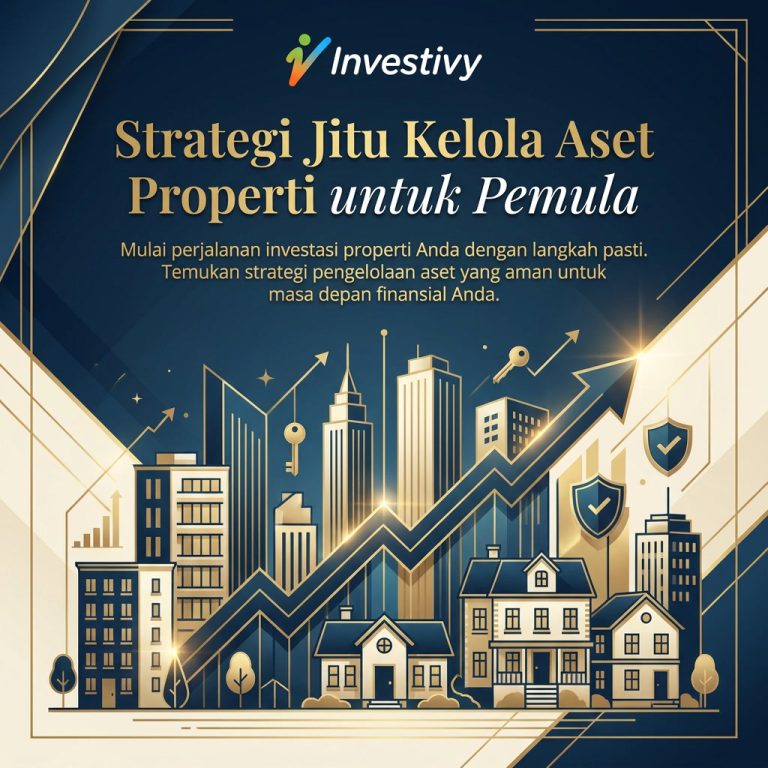 Ilustrasi seseorang sedang melakukan analisis data investasi properti untuk panduan website casino dan bisnis.
