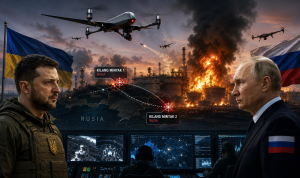 Ukraina Gempur Dua Kilang Minyak Raksasa Rusia Pakai Drone