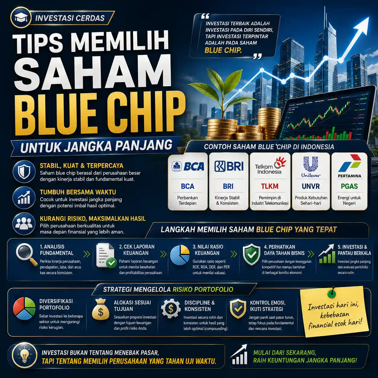 Panduan investasi saham aman melalui platform terpercaya untuk menghindari jebakan situs ilegal seperti website casino.