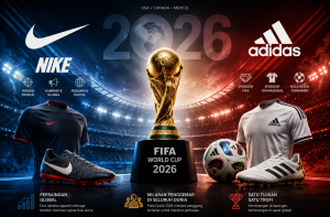 Dominasi Adidas Belum Tergoyahkan, Nike Andalkan Piala Dunia 2026