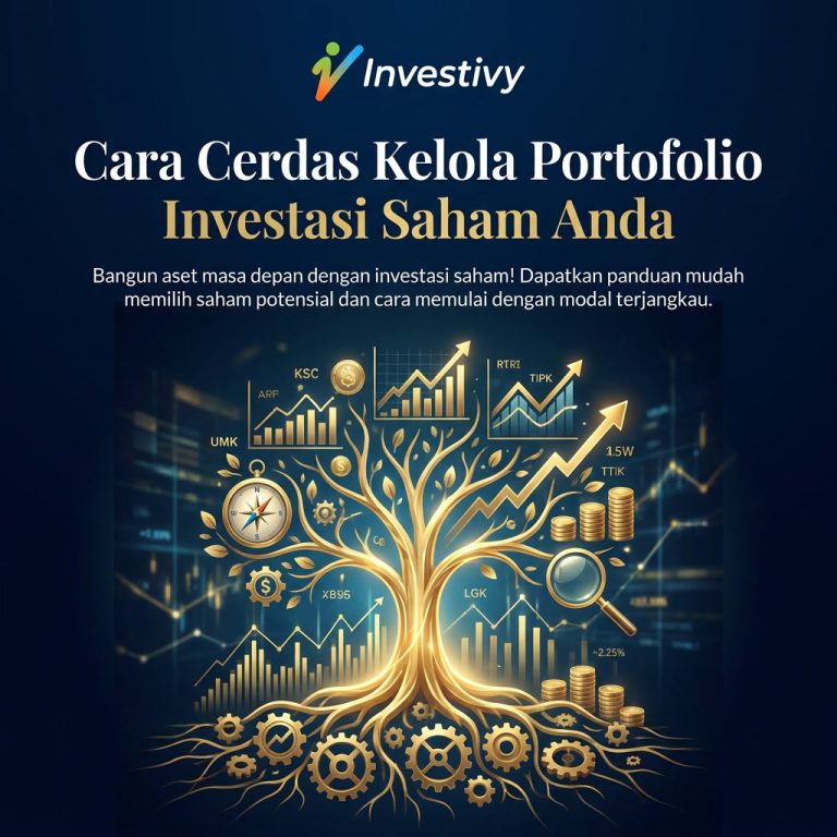 Grafik analisis pertumbuhan investasi saham untuk panduan pemula sukses.