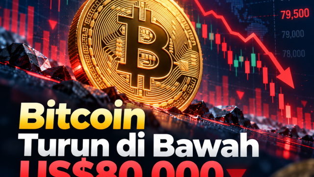 Bitcoin Anjlok ke US$77.000, Isu Keamanan Binance
